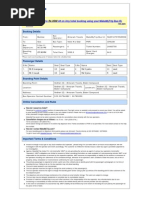 MMT Bus E-Ticket Nu 25147915528506 Mumbai-Goa