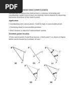 Intersection and Resection