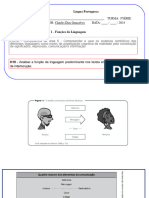 CAP. 1 - Funções Da Linguagem - PORTUGUÊS - Duque de Caxias