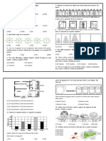 EVALUACIÓN DE MATEMATICA Cuart