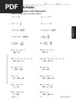 5-1 Skills Practice Answers