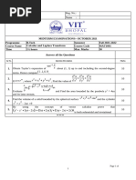 A11+A12+A13 - 0127 - MAT1001 - Calculus and Laplace Transform - Fall 2021-22 - Midterm