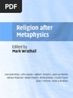 Religion After Metaphysics - Mark A. Wrathall