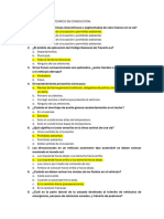 Examen Teorico de Conducción