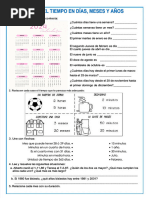 Ficha de Dias Meses y Años