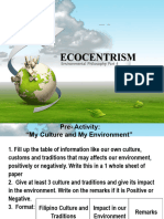 Ecocentrism Part 4 MODULAR