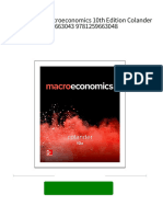 Test Bank For Macroeconomics 10th Edition Colander 1259663043 9781259663048 All Chapter Instant Download