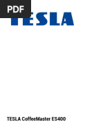 Tesla Coffeemaster Es400 User Manual - 1