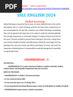 10TH English Essays 2024