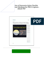 Buy Ebook Mass Production of Nanowire-Nylon Flexible Transparent Smart Windows For PM2.5 Capture - Ebook PDF Cheap Price