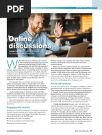 Etp Online Discussions Strategies For Active Interaction Kohnke