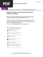 Physical Therapy and Occupational Therapy in Parkinson S Disease