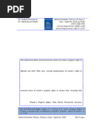 Property Rights of Women in Ancient India As Reflected in Sanskrit Treatises Dr. Sudipta Pramanik & Dr. Manoj Kumar Haldar