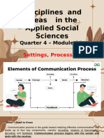 DIASS - Module10 - Settings, Processes, Methods and Tools