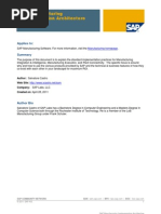 SAP Manufacturing Implementation Architecture-1