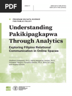 Understanding Pakikipagkapwa Through Analytics Exploring Filipino Relational Communication in Online Spaces