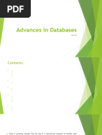 6.1 Emerging Databases