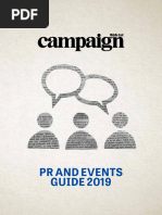 Campaign PR Events Guide 2019