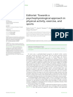 Forte Et Al, 2023. Editorial - Towards A Psychophysiological Approach in Physical Activity, Exercise, and Sports