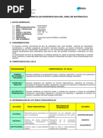 1° Secundaria - Planificacion Anual