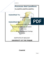 Coastal Processes and Landform: Submitted To