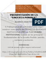 Portafolio Institución Escuela Posible - Isrl-Olaeta