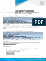 Guía para El Desarrollo de Componente Práctico y Rubrica de Evaluación - Unidad 3 - Fase 3 - Componente Práctico - Práctica Profesional