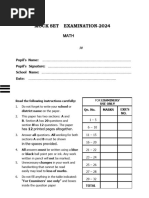 HIS Primary Pre-PLE Math Set 8