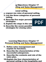 Chapter 17 Personal Selling and Sales Management 545