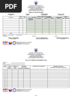 Form For Tos MPS and TCR