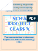 Sewa Project Grade 10 (2024-25)