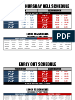 HS Bell Schedules 24-25 SY - 2