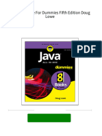 Java All in One For Dummies Fifth Edition Doug Lowe all chapter instant download