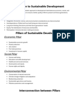 Goals and Challenges in Sustainable Development - Brief - PDF