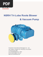 NSRH Roots Blower Catalogue