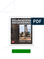 Foundation Engineering: Geotechnical Principles and Practical Applications 1st Edition Richard Handy All Chapter Instant Download