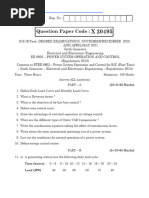 EE3602 Power System Operation and Control PDF