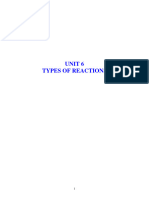 CHEM 1114 Unit 6 Types of Reactions Student