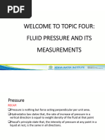 Fluid Pressure and Its Measurements 1