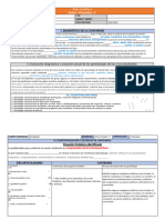 Plan Analítico Artes Visuales 3° Comprensión Lectora