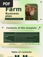 Cattle Farm Business Plan Template by Slidesgo