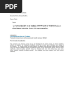 Relaciones Humanas El Trabajo Humanizado 3er Trimestre