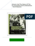 Gender, Embodiment, And The History Of The Scholarly Persona: Incarnations And Contestations Kirsti Niskanen 2024 scribd download