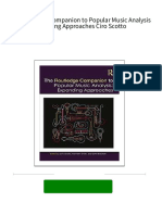 Instant Download The Routledge Companion To Popular Music Analysis Expanding Approaches Ciro Scotto PDF All Chapter