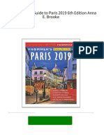 PDF Frommer S EasyGuide To Paris 2019 6th Edition Anna E. Brooke Download