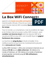 Bon À Savoir Sur Notre Box Wifi Connect+ PDF