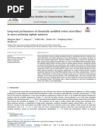 Chemically Modified Cotton Straw Fibers