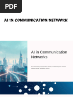 AI in Communication Networks