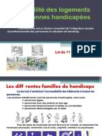 Accessibilité Des Logements Aux Personnes Handicapées