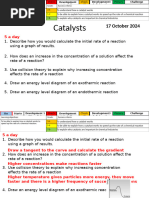 Lesson 5 Catalysts